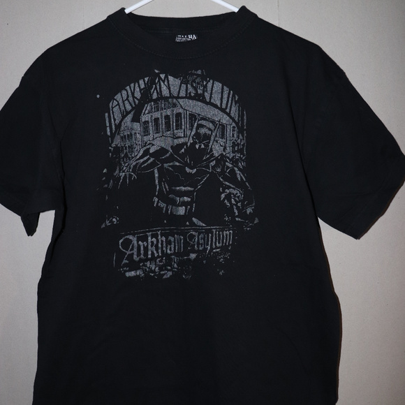 Batman Arkham Asylum Shirt DC Comic Joker M - Picture 3 of 3